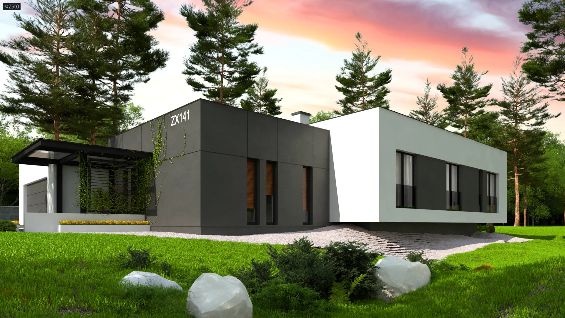 Типовой проект дома Zx141 — фото 4